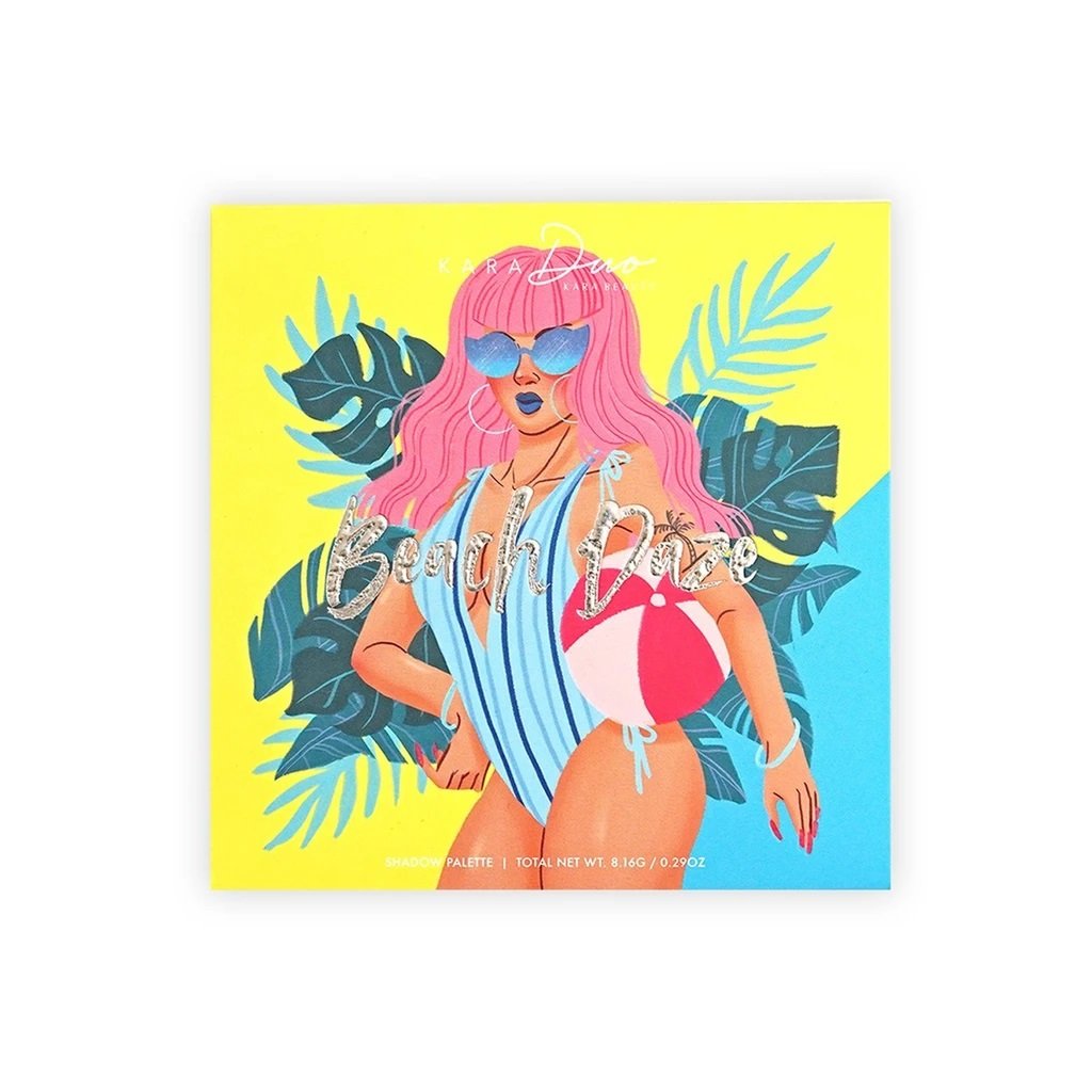 Paleta de Sombras Beach Daze de KARA