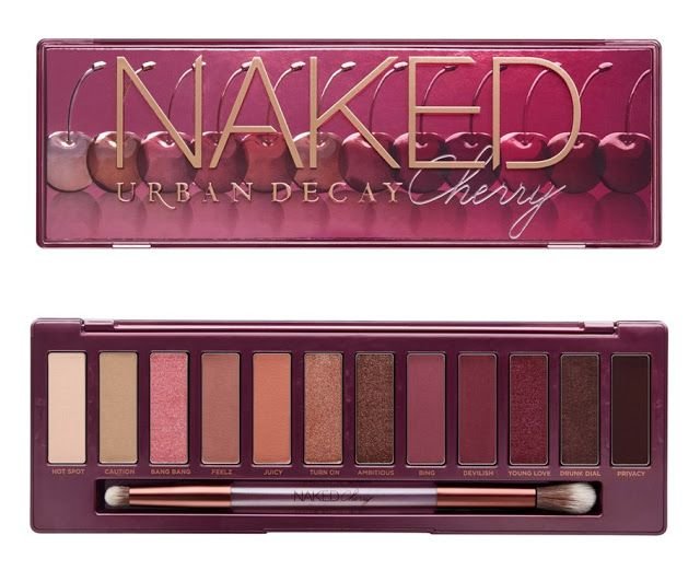 Paleta de Sombras Naked Cherry Urban Decay