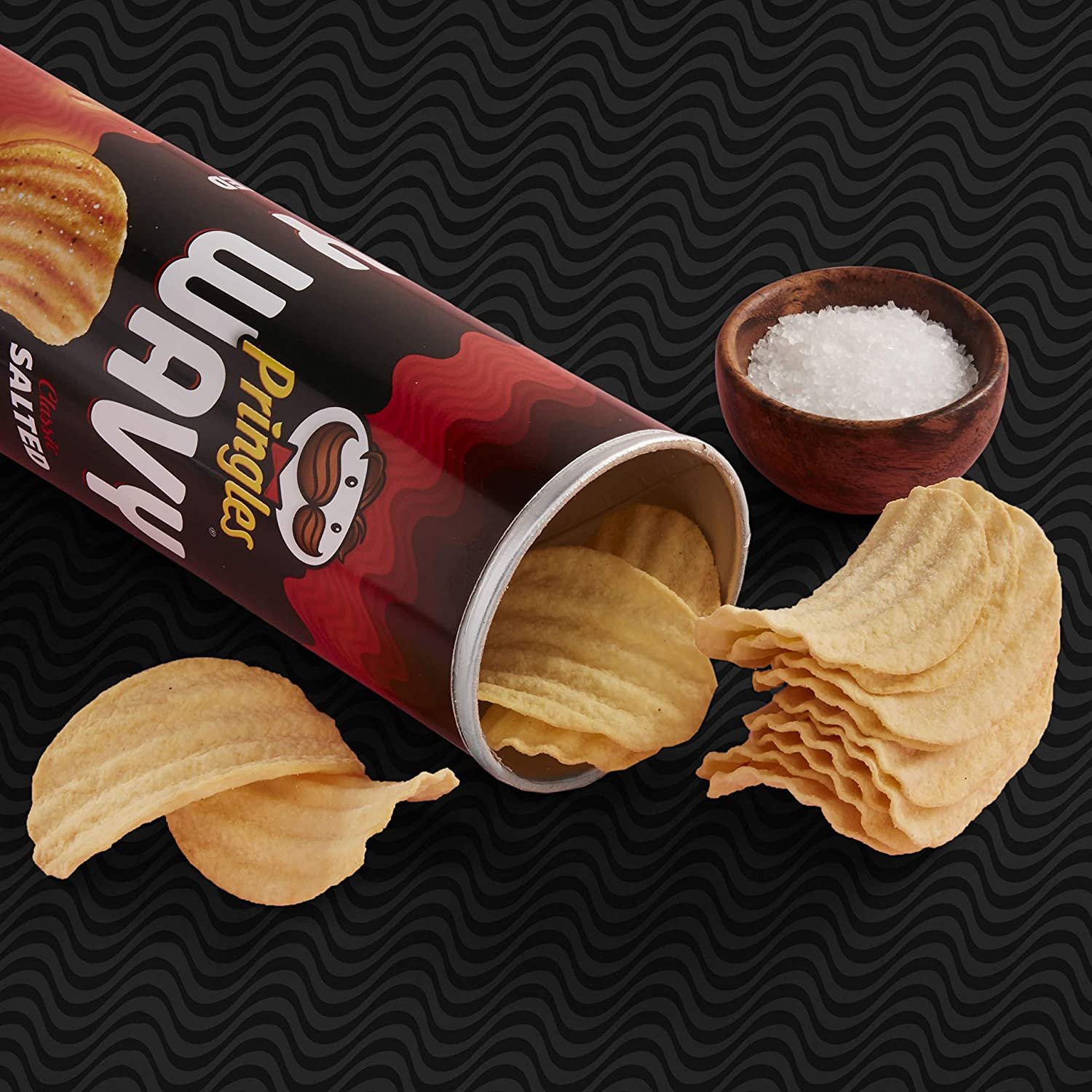 pringles wavy 158 grs foto 2