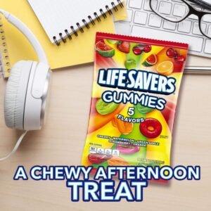 Life Savers 5 Flavors Gummies Candy Bag 7 oz