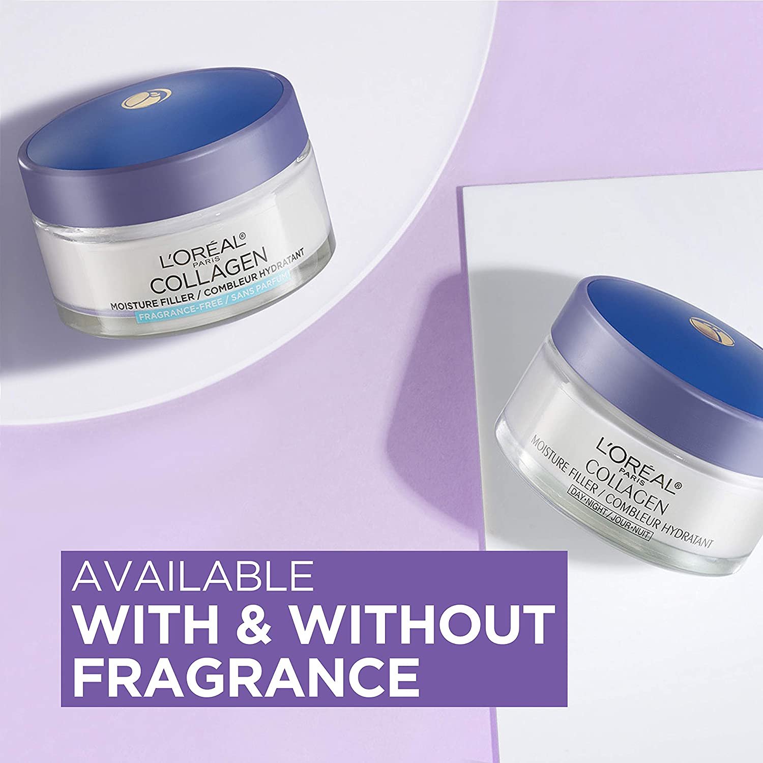 Crema humectante de dia y noche con colageno 1.7 onzas loreal8