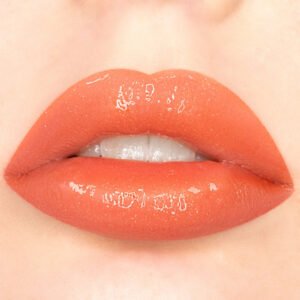 Brillo Labial Sleeky Kiss plumping lip gloss Tan Orange de Amor Us